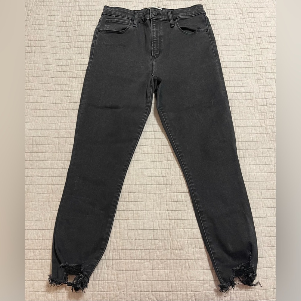 Abercrombie & Fitch Curve Love Super Skinny Ankle High Rise Jeans Size 30/10S